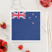 Neuseeländische Flagge (NZ) Serviette (Beispiel)