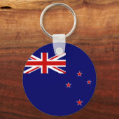 Neuseeländische Flagge Schlüsselanhänger (Vorderseite)