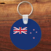 Neuseeländische Flagge Schlüsselanhänger (Rückseite)