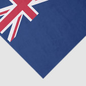 Neuseeländische Flagge Seidenpapier (Ausschnitt)