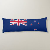 Neuseeländische Flagge Seitenschläferkissen (Rückseite)