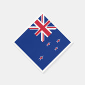 Neuseeländische Flagge Serviette (Ecke)