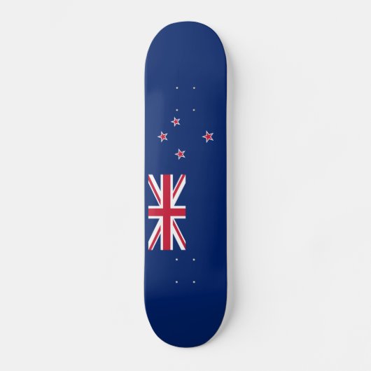 Neuseeländische Flagge Skateboard (Vorderseite)