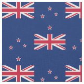 Neuseeländische Flagge Stoff (Nahaufnahme)