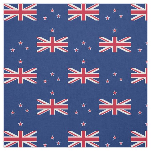 Neuseeländische Flagge Stoff (Muster)