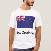 Neuseeländische Flagge T-Shirt (Vorderseite)