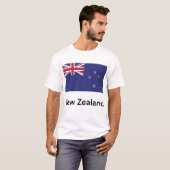 Neuseeländische Flagge T-Shirt (Vorne ganz)
