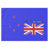 Neuseeländische Flagge Tischdecke (Vorderseite (Horizontal))
