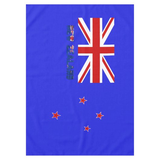 Neuseeländische Flagge Tischdecke (Vorderseite)