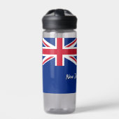 Neuseeländische Flasche, patriotische Flagge Neuse Trinkflasche (Vorderseite)