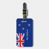 Neuseeländische Gepäckmarken, patriotische Kiwi-Fl Gepäckanhänger (Vorderseite vertikal)