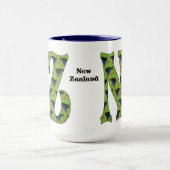 Neuseeländische Kaffee-Tasse Tasse (Zentrum)