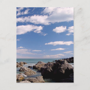 Neuseeländische Küste Postkarte