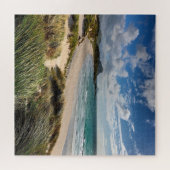 Neuseeländische Küstenlandschaft Puzzle (Horizontal)