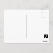 Neuseeländische Postkarte mit Kiwi Greetings (Rückseite)