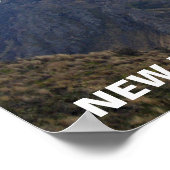 Neuseeländische Steine - Flug des Konkords-Poster Poster (Ecke)