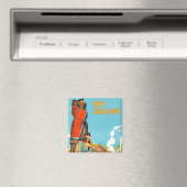 Neuseeländische Vintage Magnet (In Situ (Geschirrspüler))