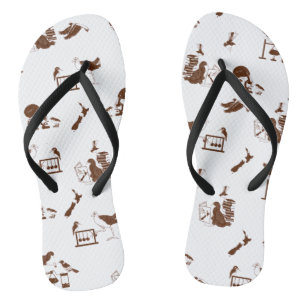 Neuseeländische Vogelwissenschaftler Badesandalen