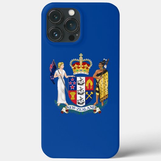 Neuseeländische Wappen Case-Mate iPhone Hülle (Rückseite)