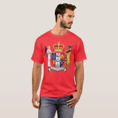 Neuseeländische Wappen T-Shirt (Vorne ganz)