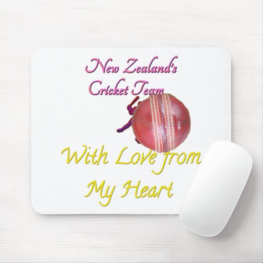 Neuseeländischer Cricket-Spieler Mousepad (Mit Mouse)