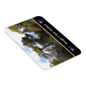 Neuseeländischer Dschungel, Fernenbäume/Wald Magnet (Rechte Seite)