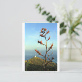 Neuseeländischer Flachs Kap Reinga Postkarte (Stehend Vorderseite)