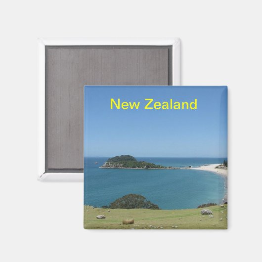 Neuseeländischer Magnet (Vorderseite/Rückseite)