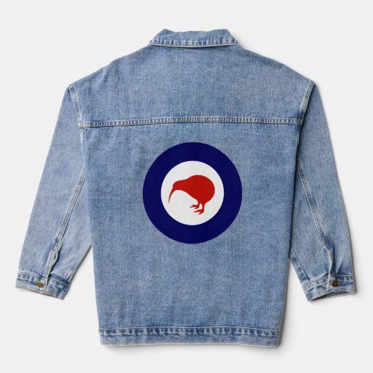 Neuseeländischer Roundel Jeansjacke (Rückseite)