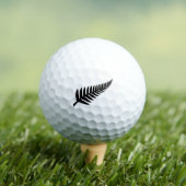 Neuseeländischer Silberfarn Golfball (Insitu T-Shirt)