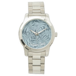 Neuseeländischer Silberfaser, benutzerdefinierter  Armbanduhr