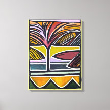 Neuseeländischer Sommer - Wrapped Canvas Art Print