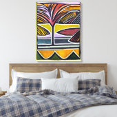 Neuseeländischer Sommer - Wrapped Canvas Art Print Leinwanddruck (Insitu (Schlafzimmer))