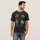 Neuseeländischer T - Shirt für Vögel (Vorne ganz)