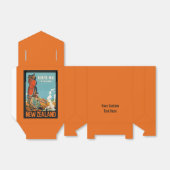 Neuseeländischer Vintage-Vintage Geschenkschachtel (Ungefaltet)