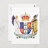 Neuseeländischer Wehrmantel Postkarte (Vorne/Hinten)