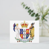 Neuseeländischer Wehrmantel Postkarte (Stehend Vorderseite)