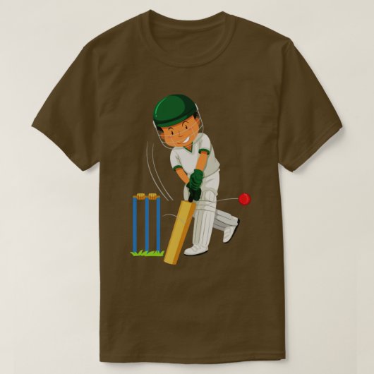 Neuseeländisches Cricket36 T-Shirt (Design vorne)