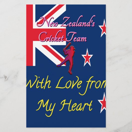 Neuseeländisches Cricket-Team: Liebe aus meiner Ku (Vorderseite)