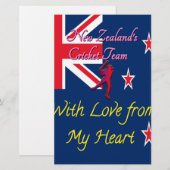 Neuseeländisches Cricket-Team: Liebe aus meiner Ku (Vorne/Hinten)