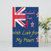 Neuseeländisches Cricket-Team: Liebe aus meiner Ku (Stehend Vorderseite)