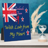 Neuseeländisches Cricket-Team: Liebe aus meiner Ku Fotoplatte (Seite)