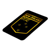 Neuseeländisches Emblem Magnet (Linke Seite)