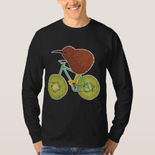 Neuseeländisches Fahrraddesign für Kiwi Fruchtlieb T-Shirt