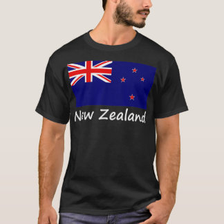 Neuseeländisches Flag Kiwi Zealander T-Shirt