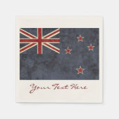 Neuseeländisches Flag Partys Napkins Serviette (Vorderseite)
