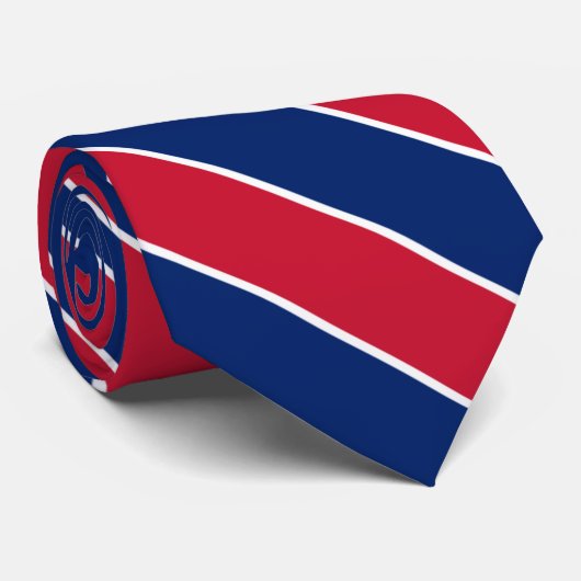 Neuseeländisches FlaggenElegant Krawatte (Gerollt)
