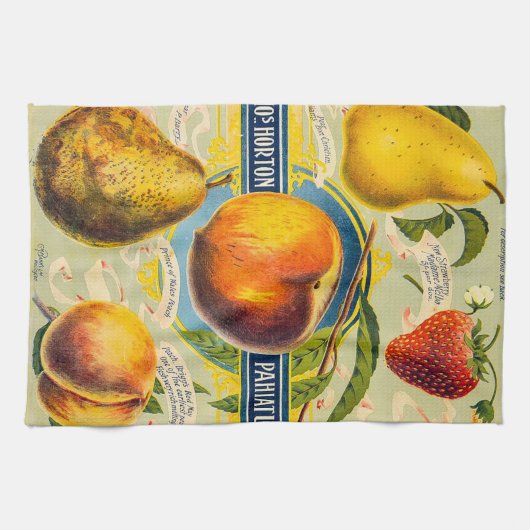 Neuseeländisches Obst Geschirrtuch (Horizontal)