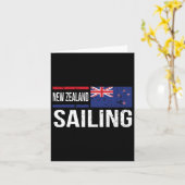Neuseeländisches Segelfahne Match Tee Karte (Gelbe Blume)
