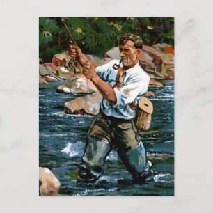 Neuseeländisches Vintage-Poster wiederhergestellt Postkarte